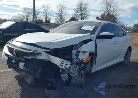 2020 Honda Civic Ex from USA, damaged, VIN 19XFC1F39LE211864